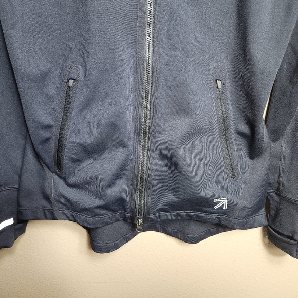 New Balance Womens Black 0683 Hooded/Vented Activewear Jacket-Size M - Picture 3 of 9